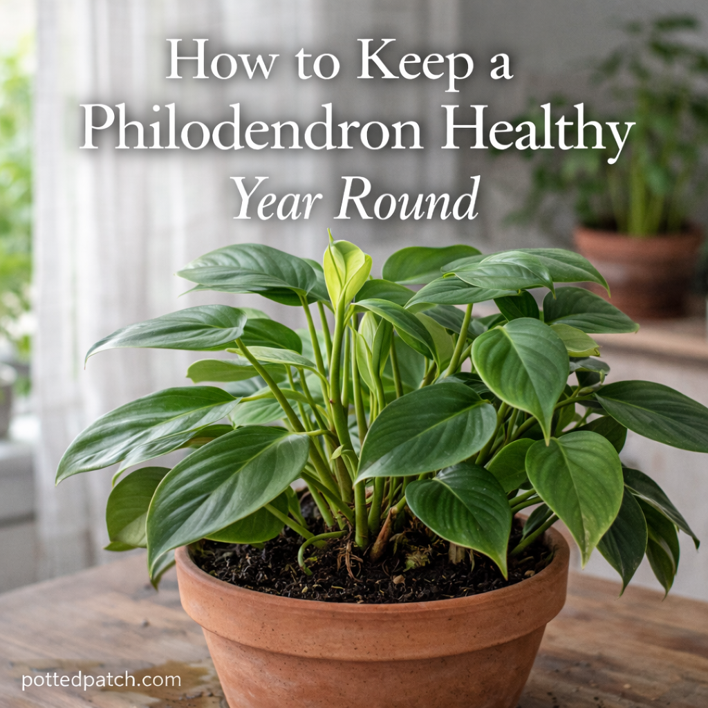 How to Keep a Philodendron Healthy Year Round