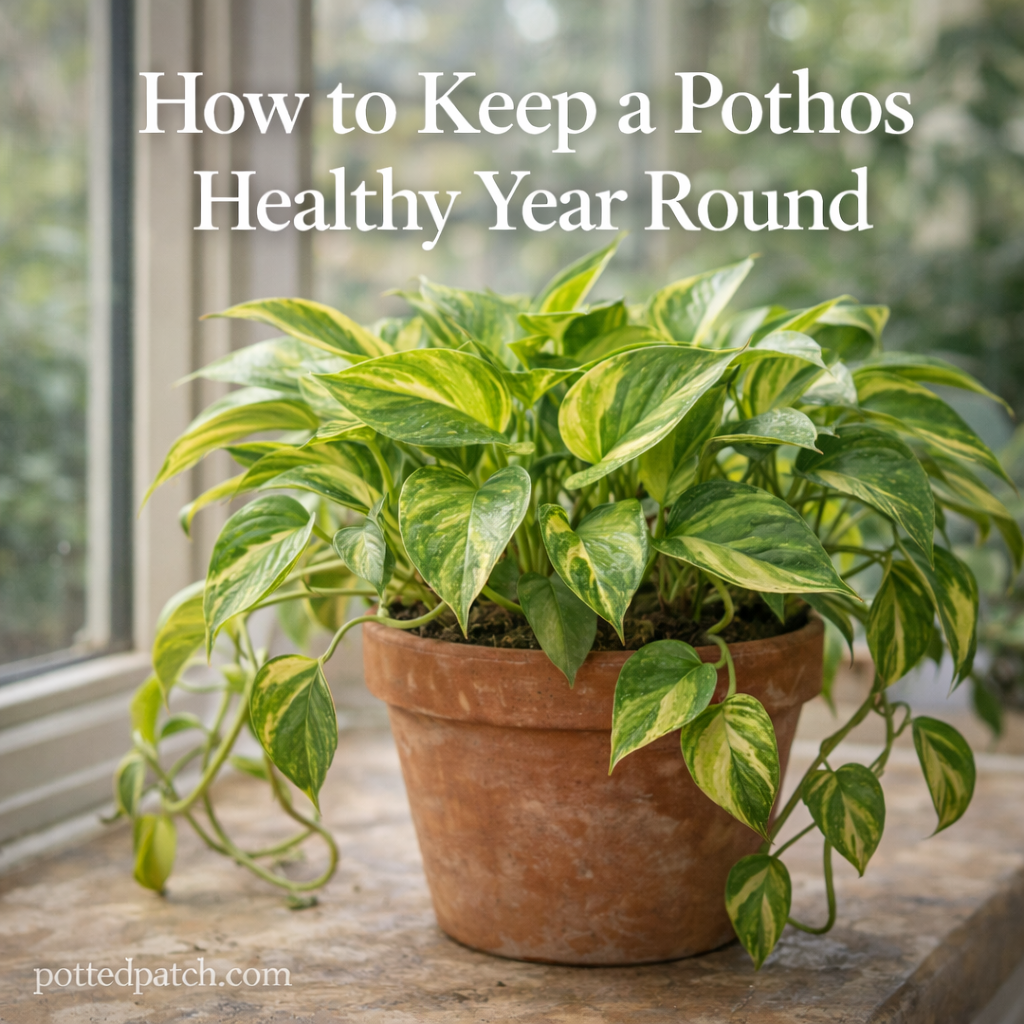 How to Keep a Pothos Healthy Year Round