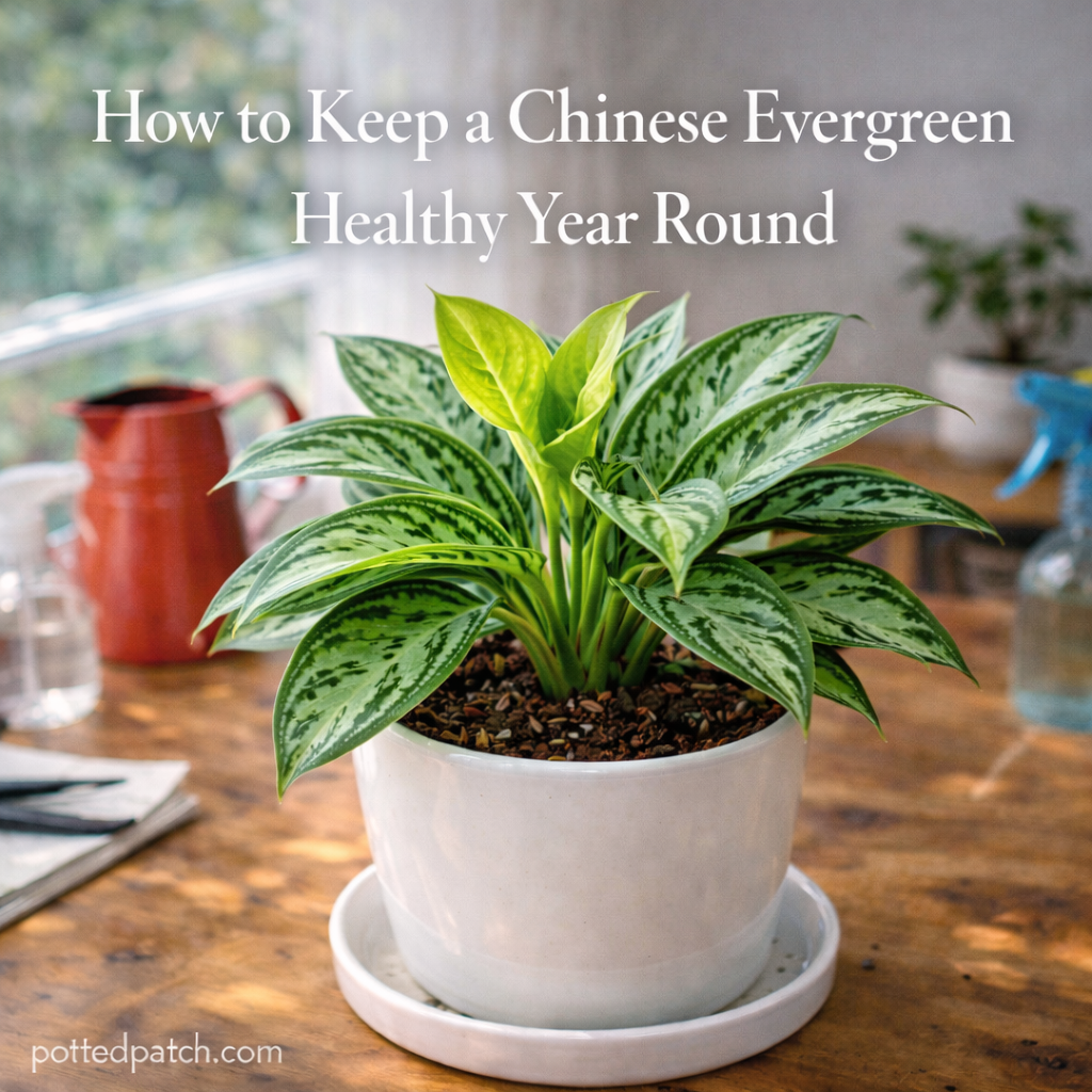 How to Keep a Chinese Evergreen Healthy Year Round