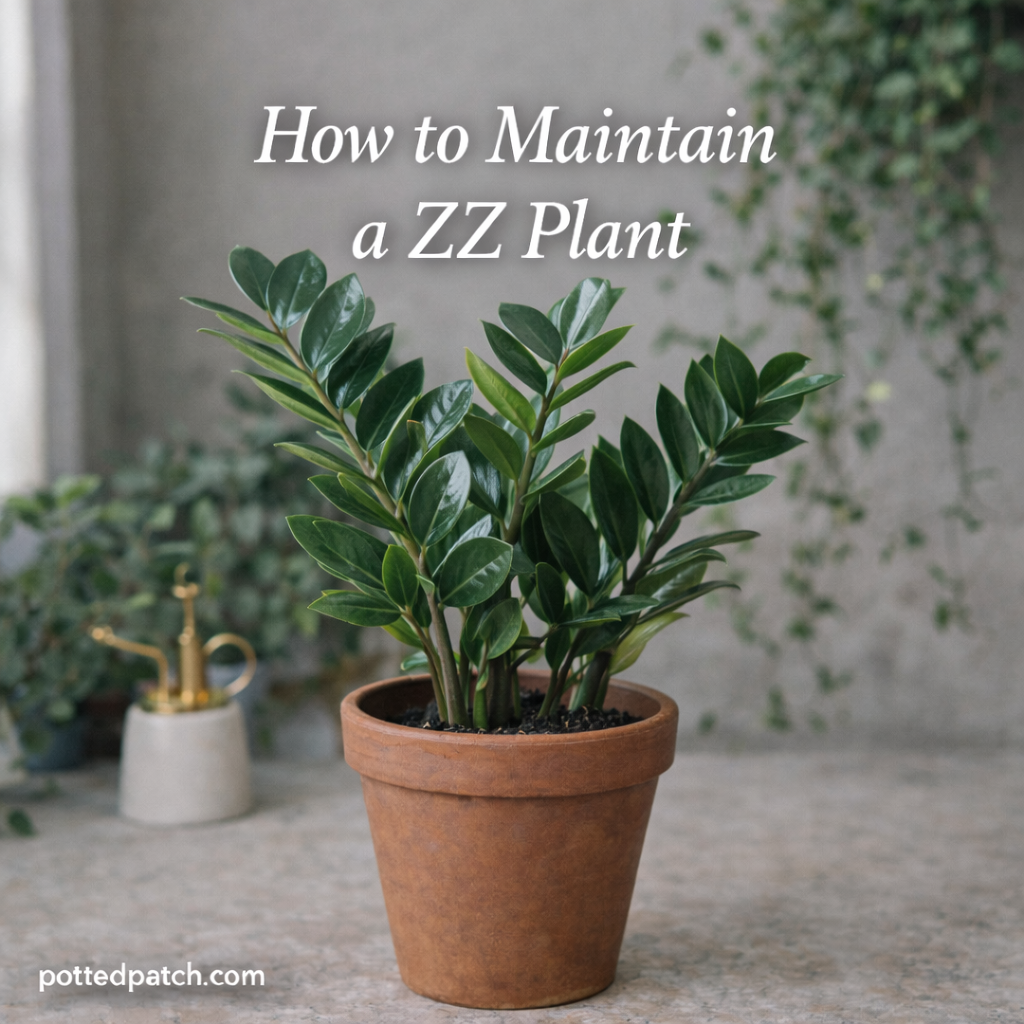 How to Maintain a ZZ Plant