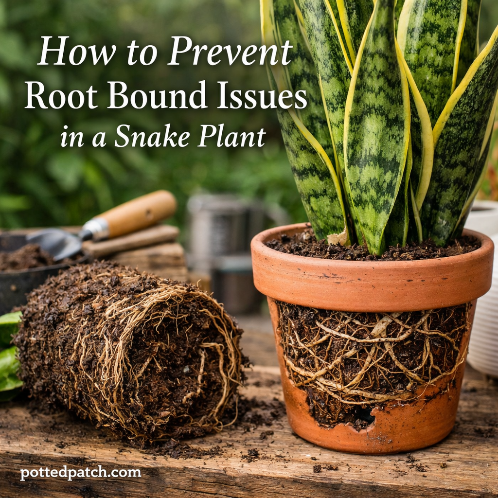How to Prevent Root Bound Issues in a Snake Plant