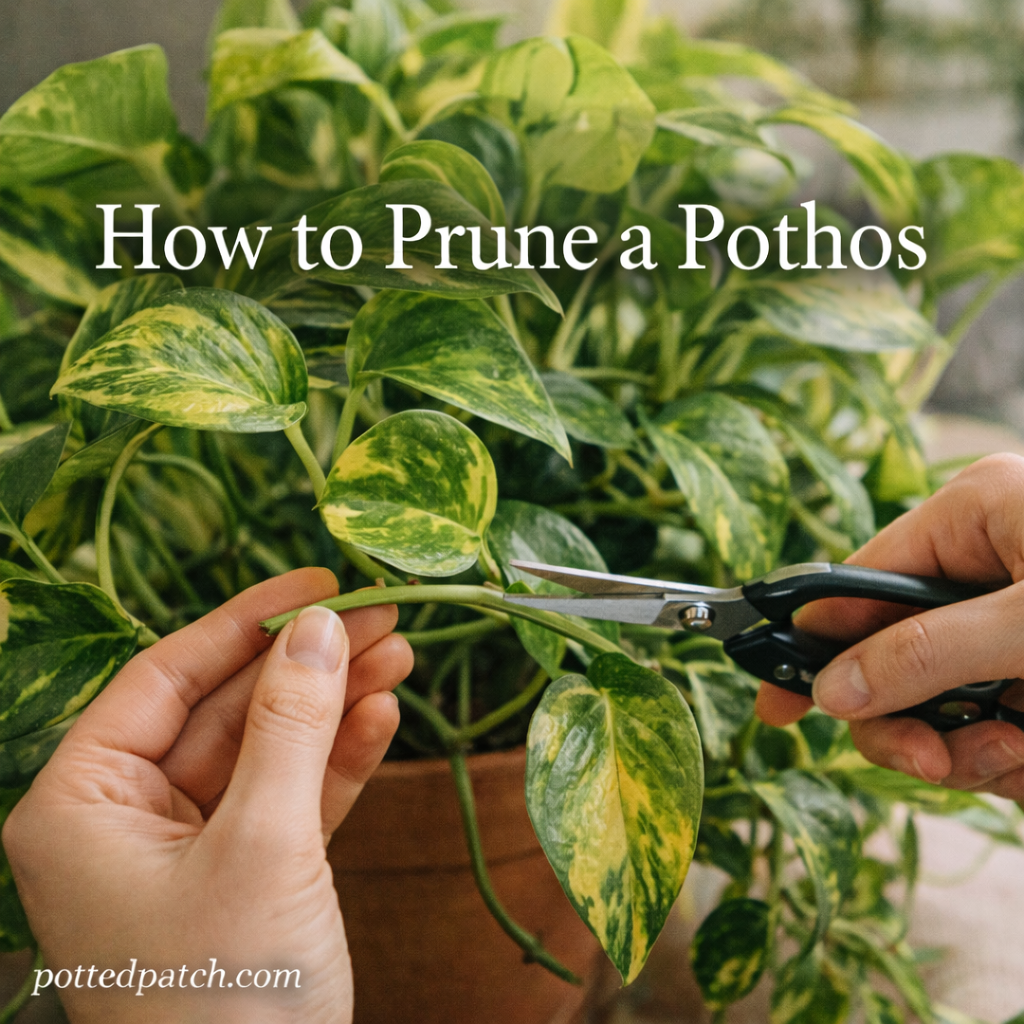 How to Prune a Pothos