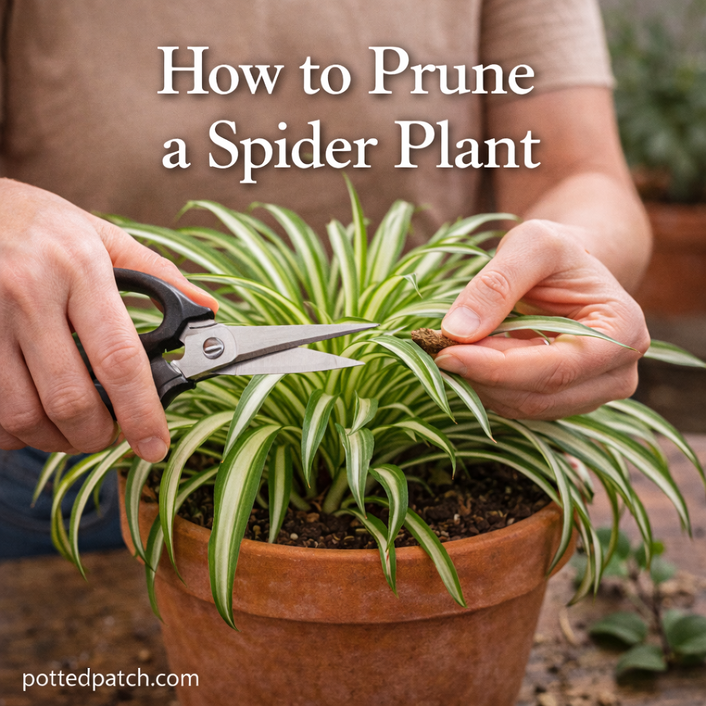 How to Prune a Spider Plant