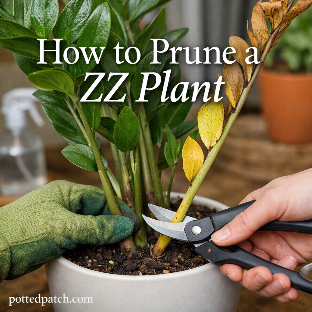 How to Prune a ZZ Plant
