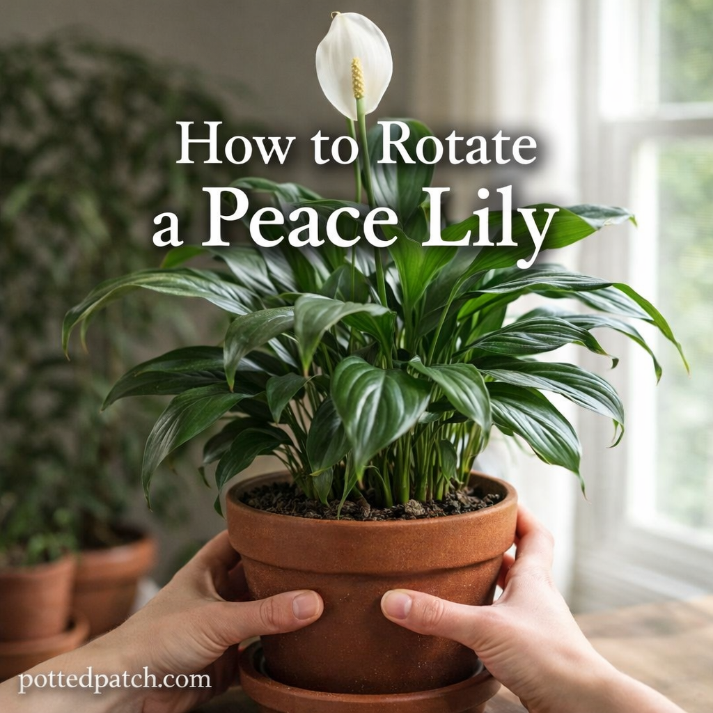 How to Rotate a Peace Lily