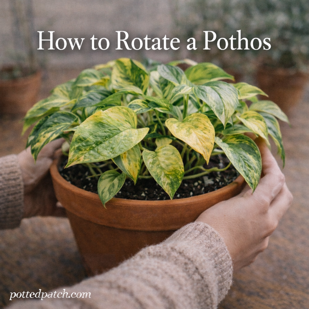 How to Rotate a Pothos