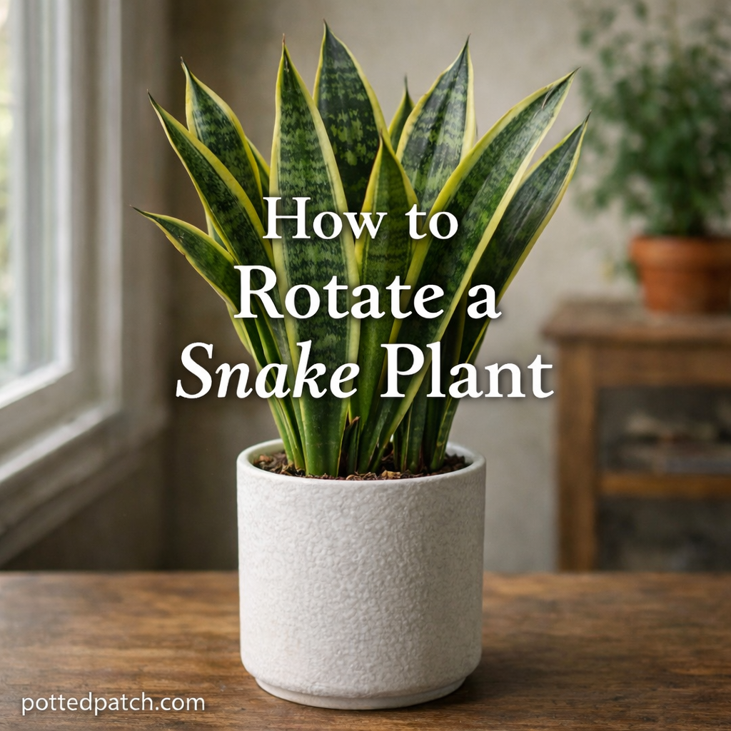 How to Rotate a Snake Plant