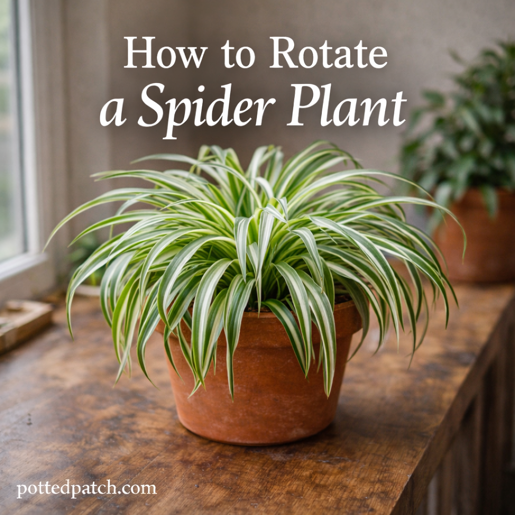 How to Rotate a Spider Plant