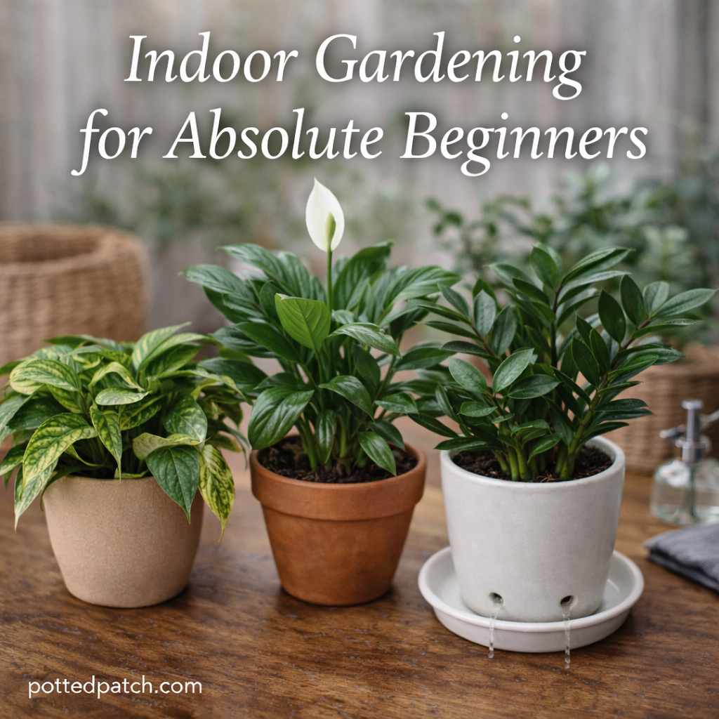 Indoor Gardening for Absolute Beginners