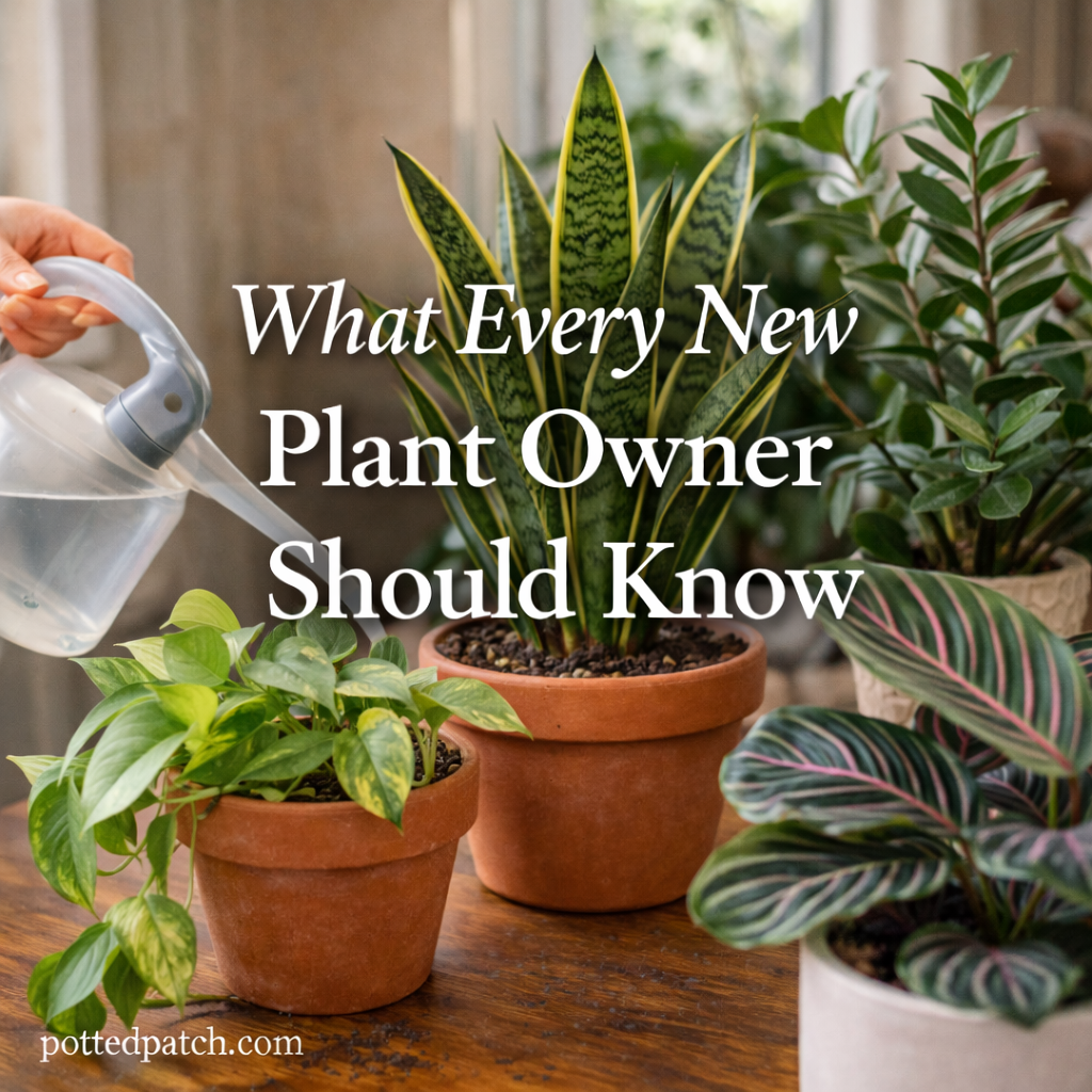 What Every New Plant Owner Should Know