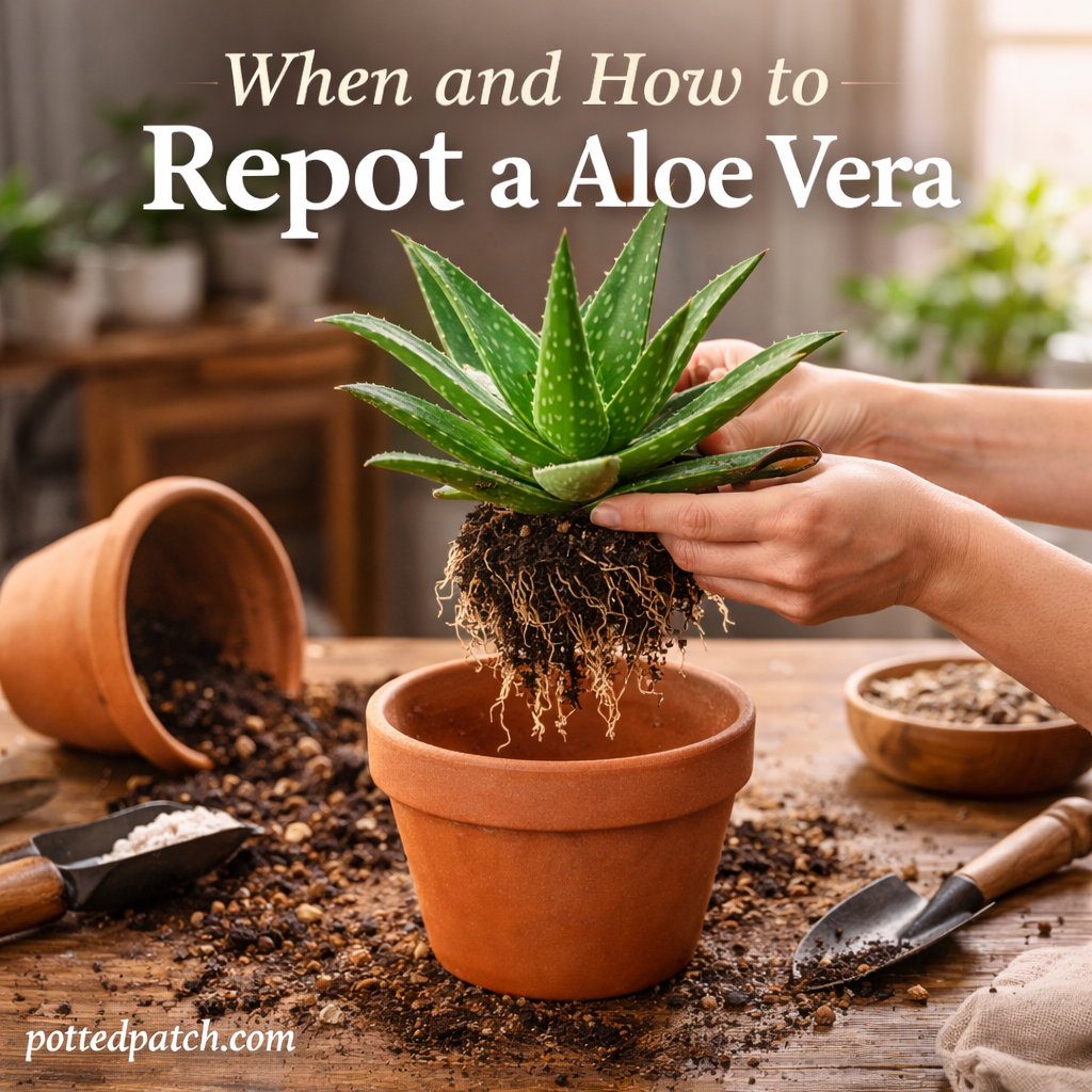 When and How to Repot a Aloe Vera