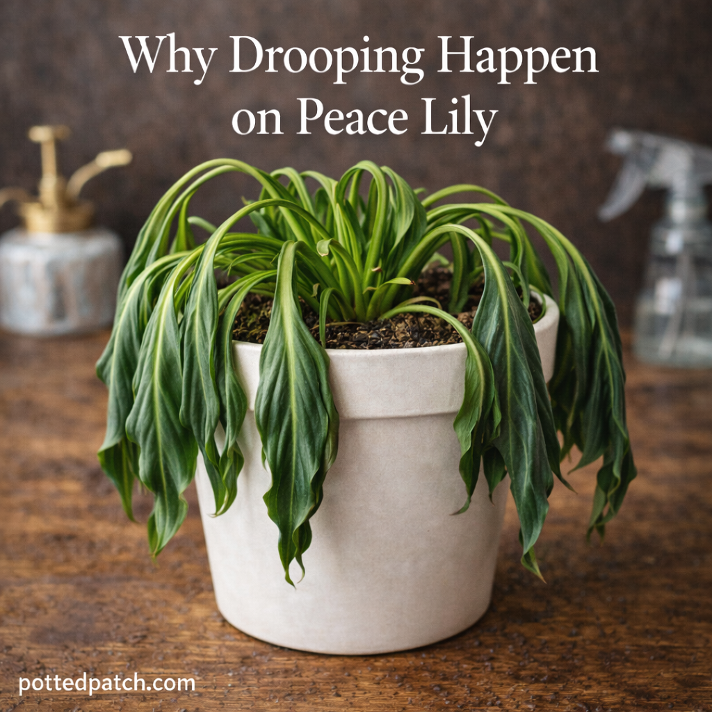 Why Drooping Happens on Peace Lily