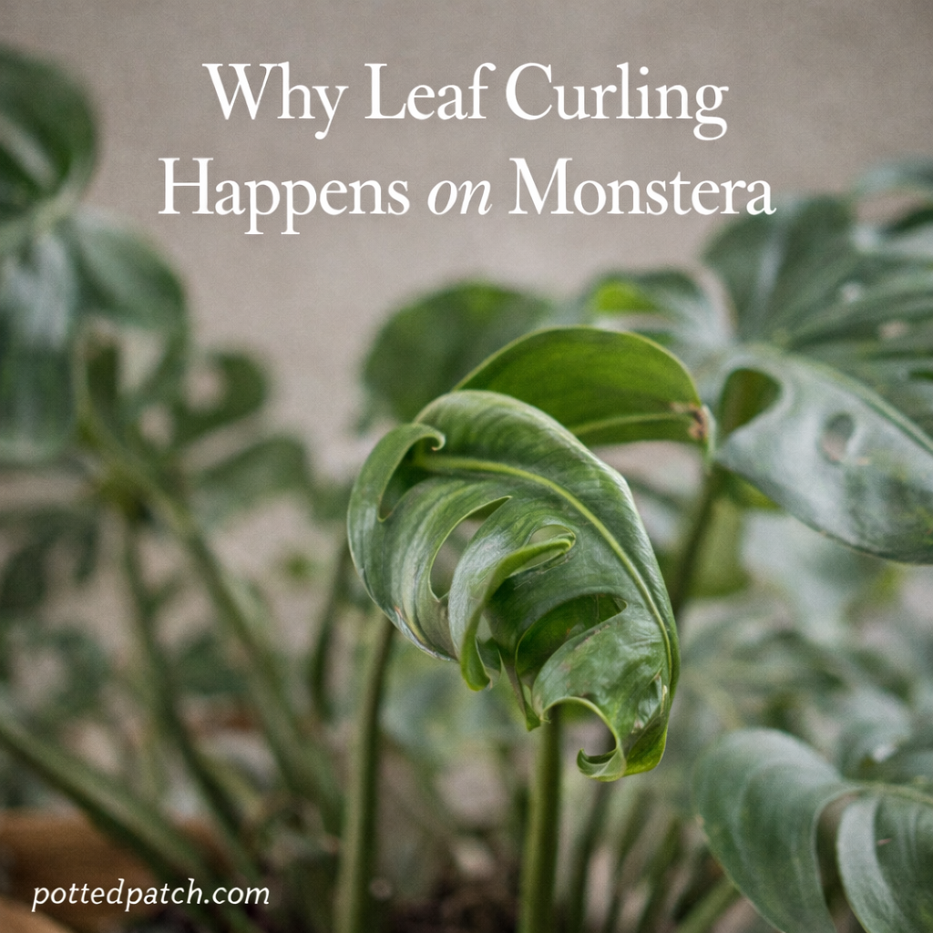 Why Leaf Curling Happens on Monstera