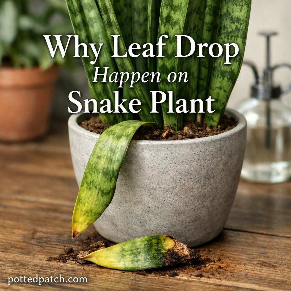 Why Leaf Drop Happens on Snake Plant