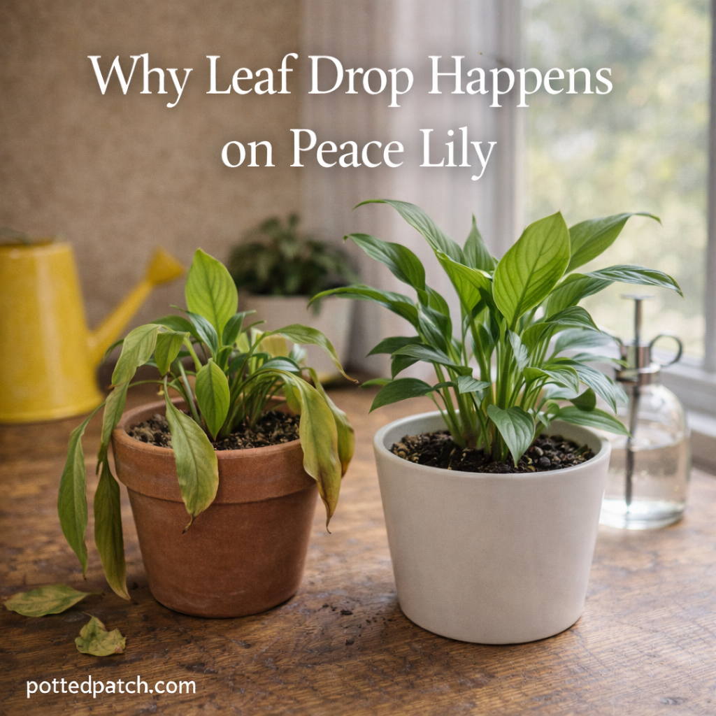 Why Leaf Drop Happens on Peace Lily