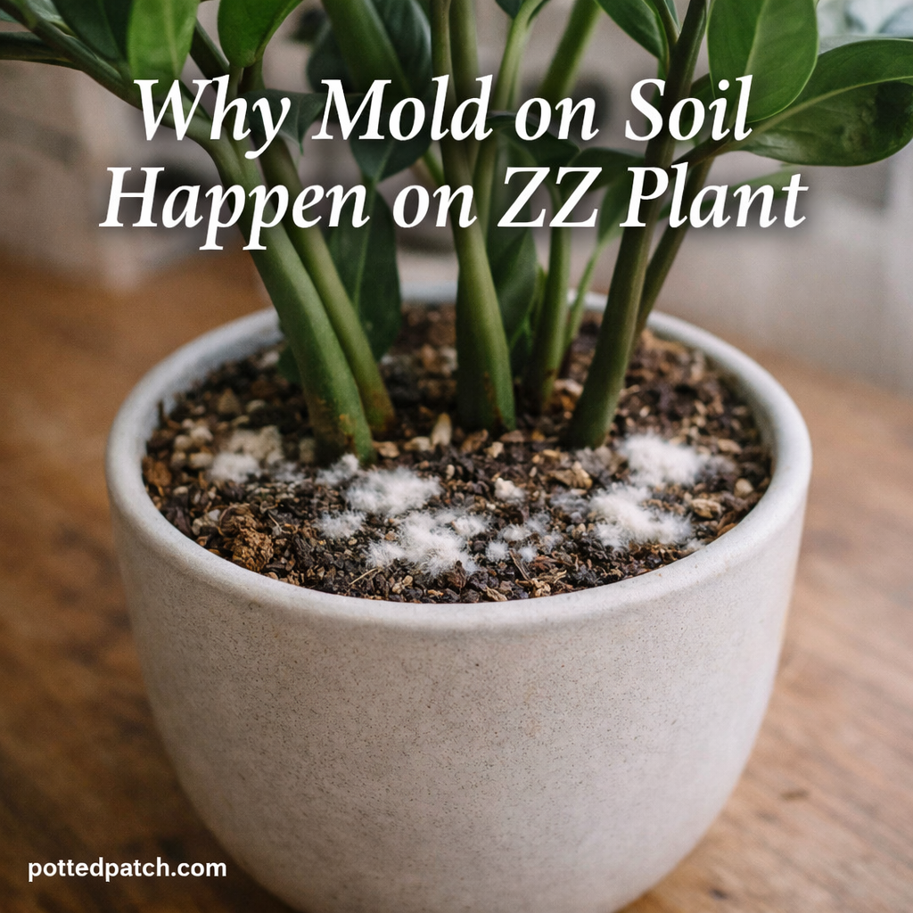 Why Mold on Soil Happens on a ZZ Plant
