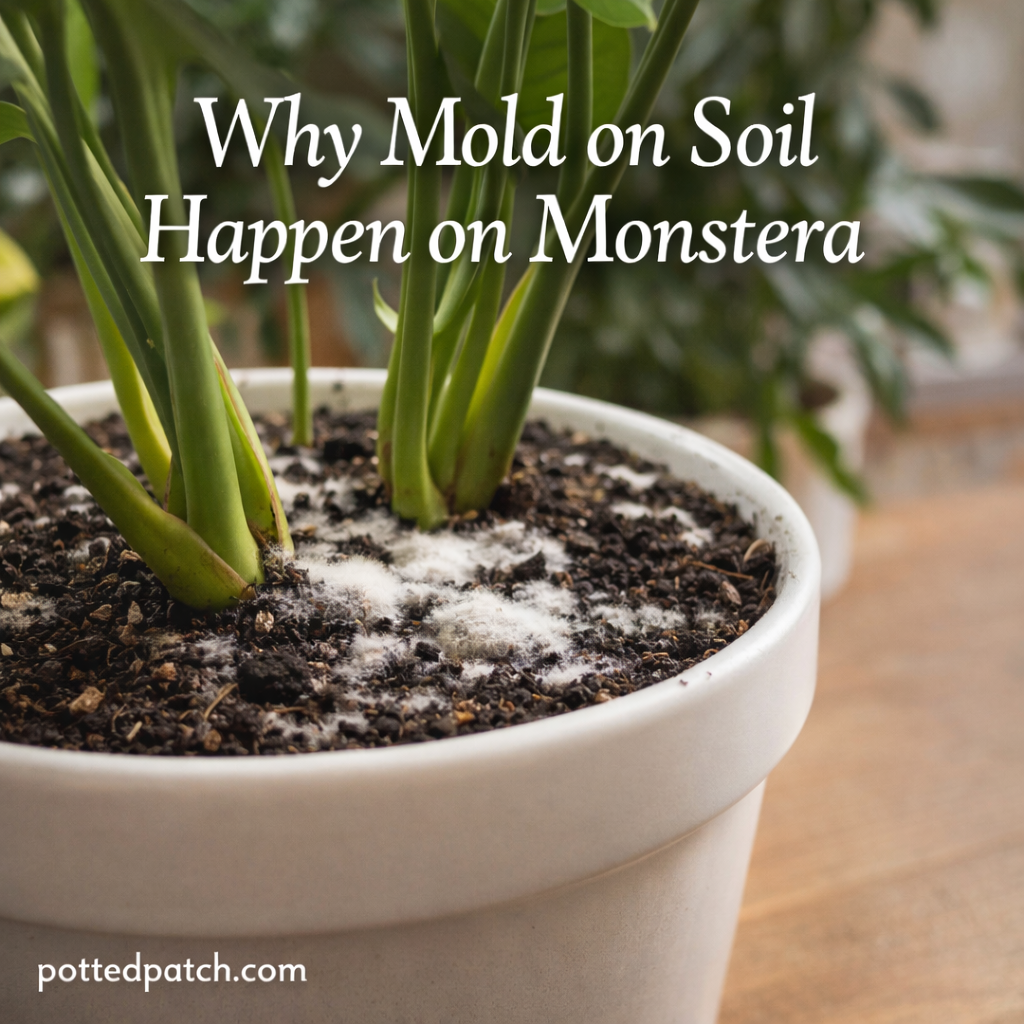 Why Mold on Soil Happens on Monstera