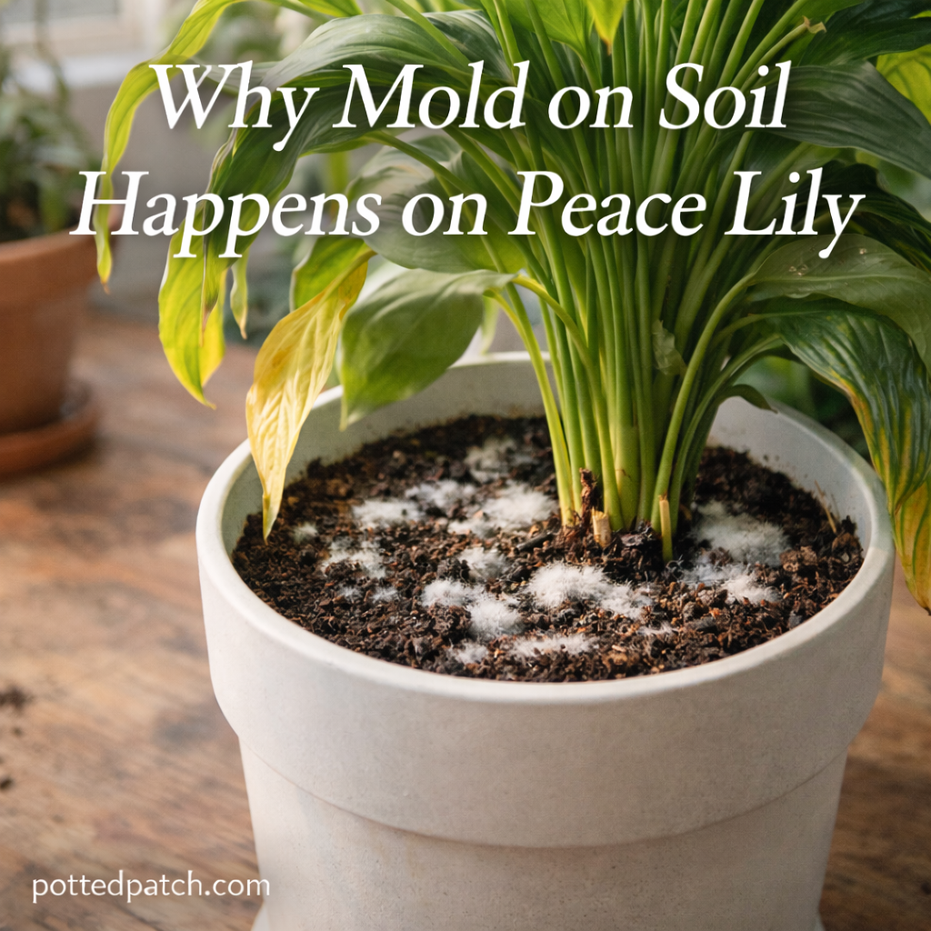 Why Mold on Soil Happens on Peace Lily