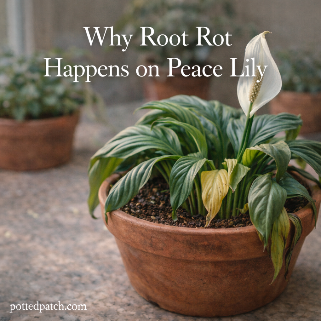 Why Root Rot Happens on Peace Lily