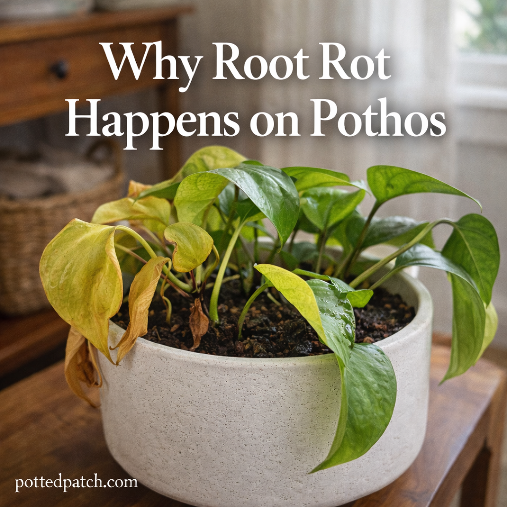 Why Root Rot Happens on Pothos