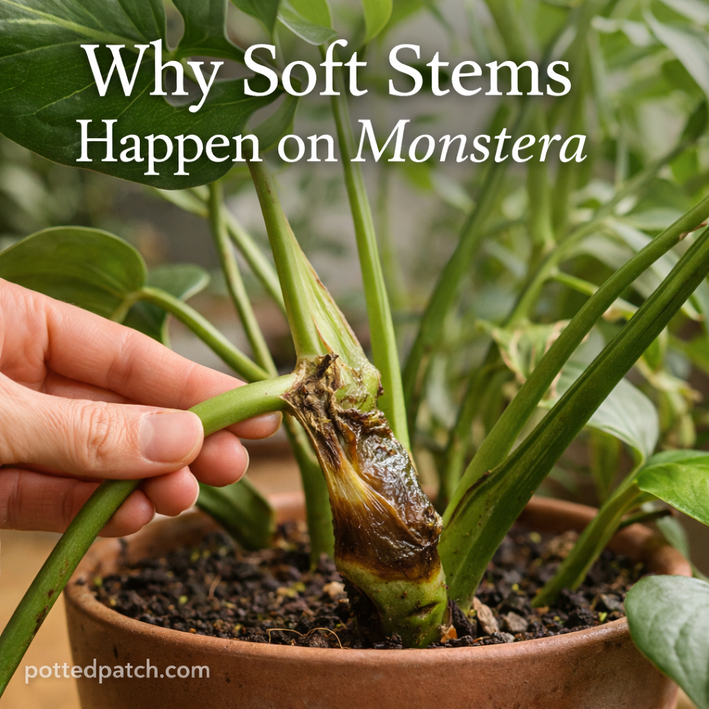 Why Soft Stems Happen on Monstera