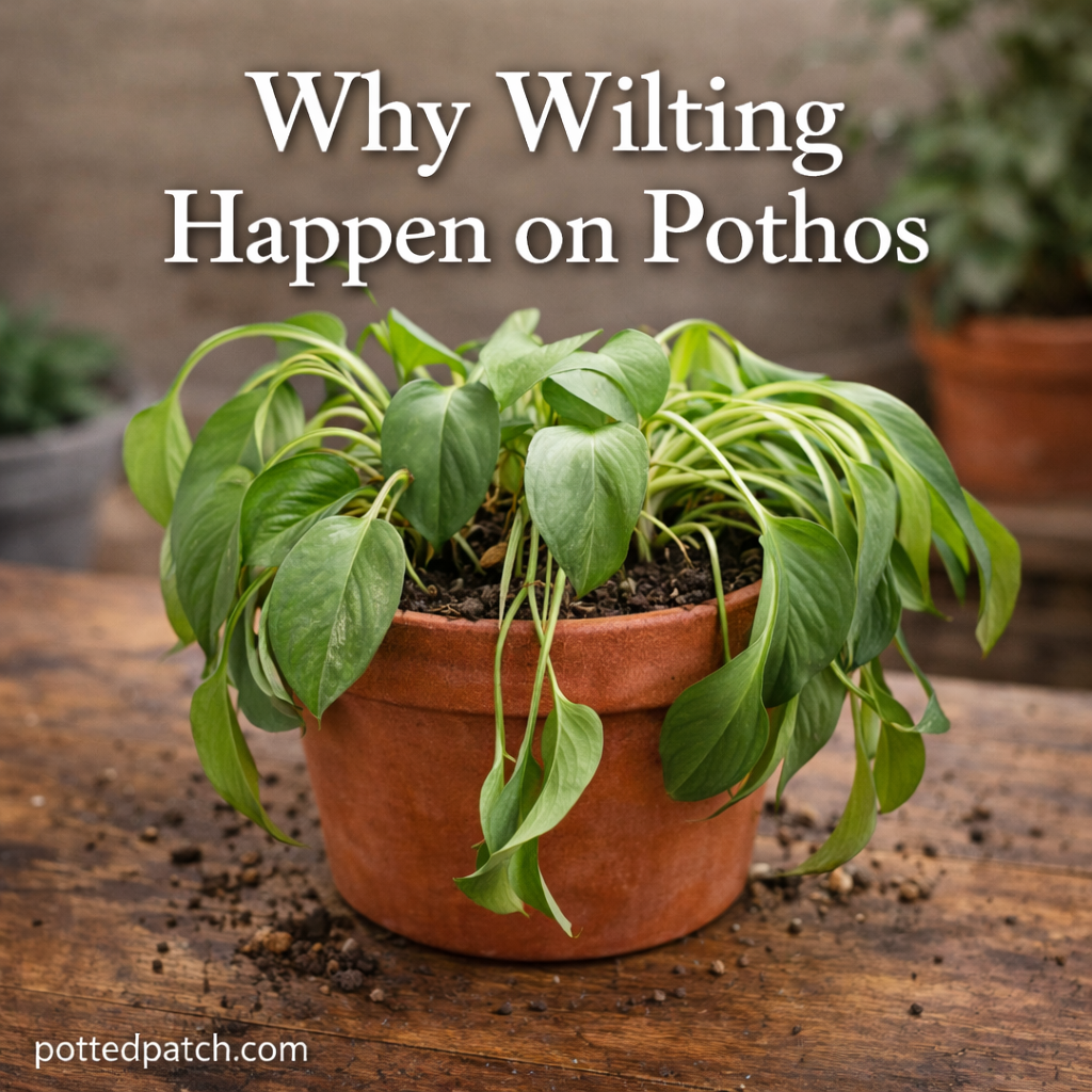 Why Wilting Happens on Pothos