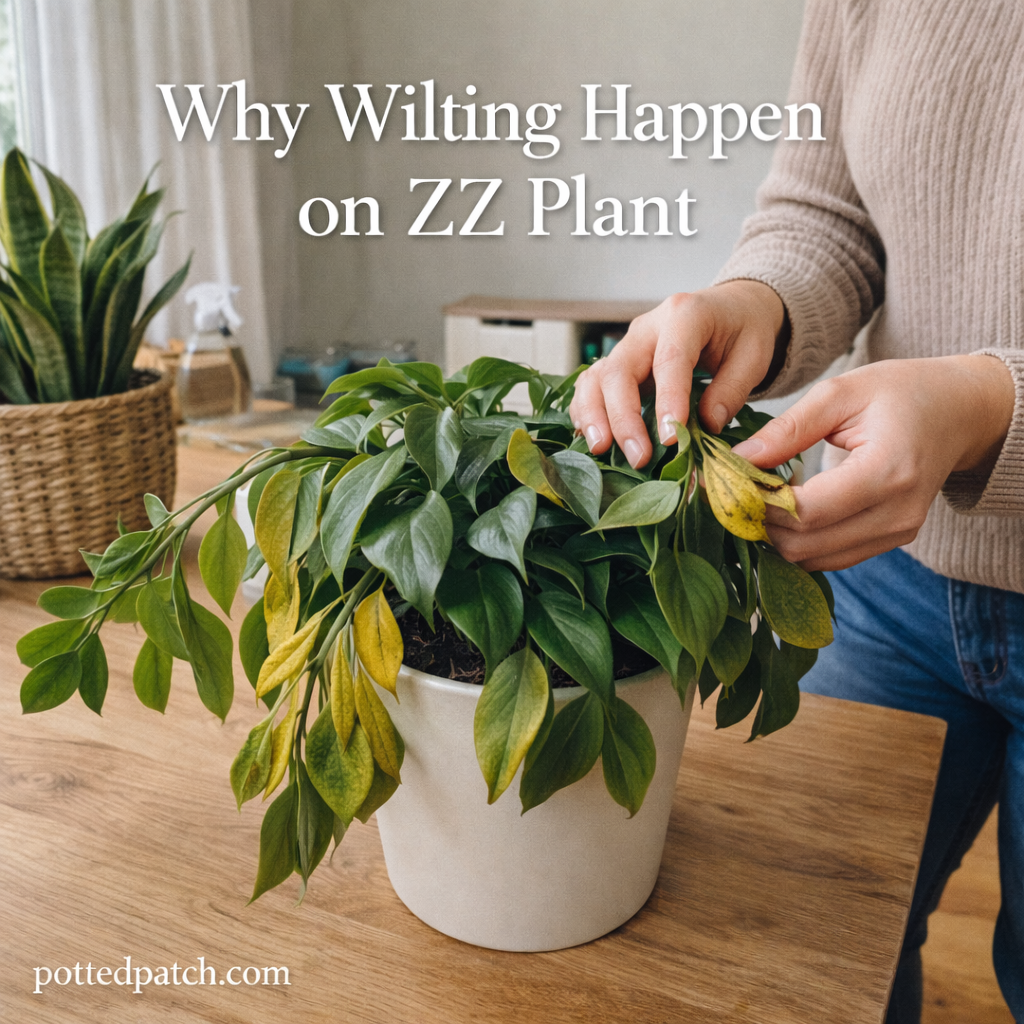 Why Wilting Happens on ZZ Plant