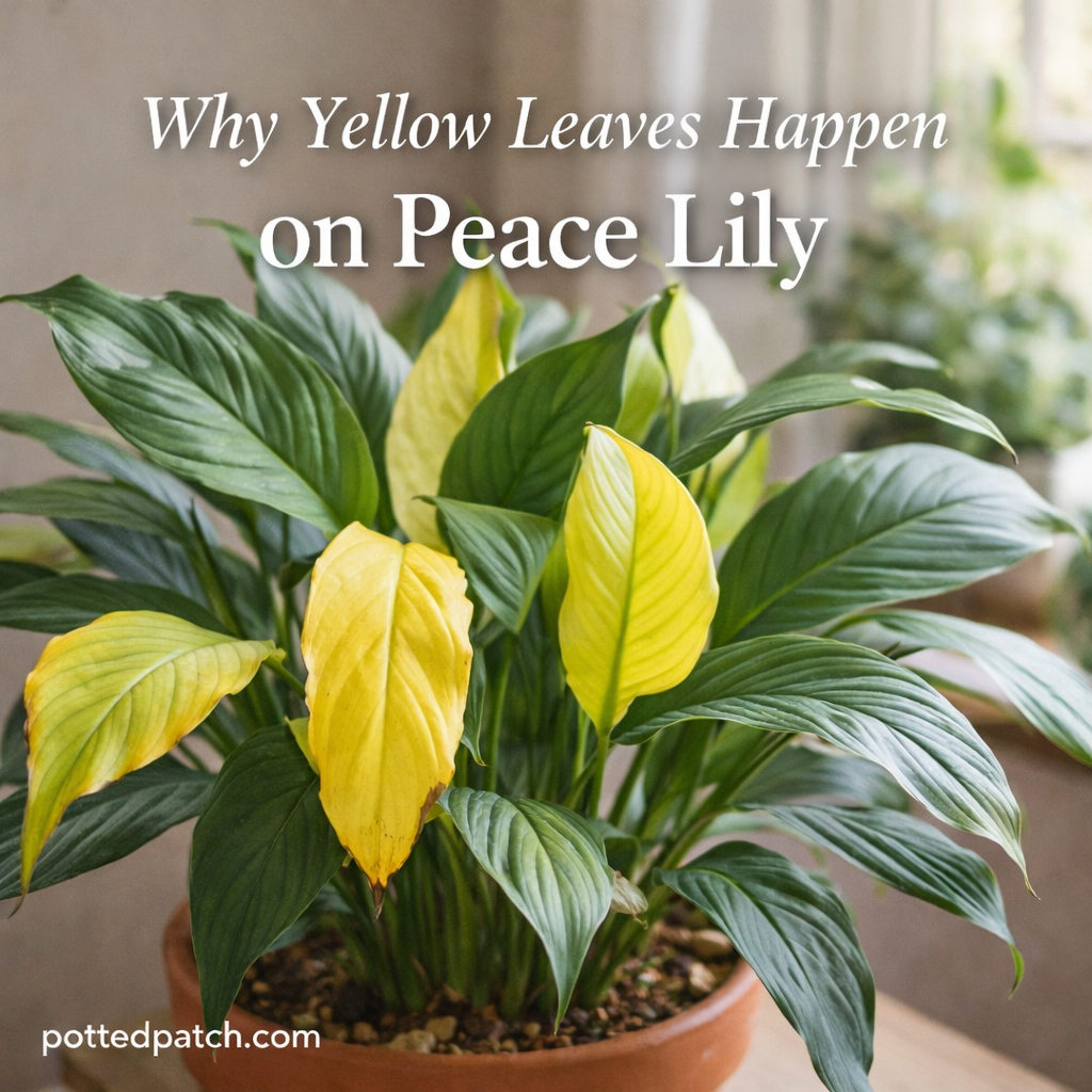 Why Yellow Leaves Happen on Peace Lily