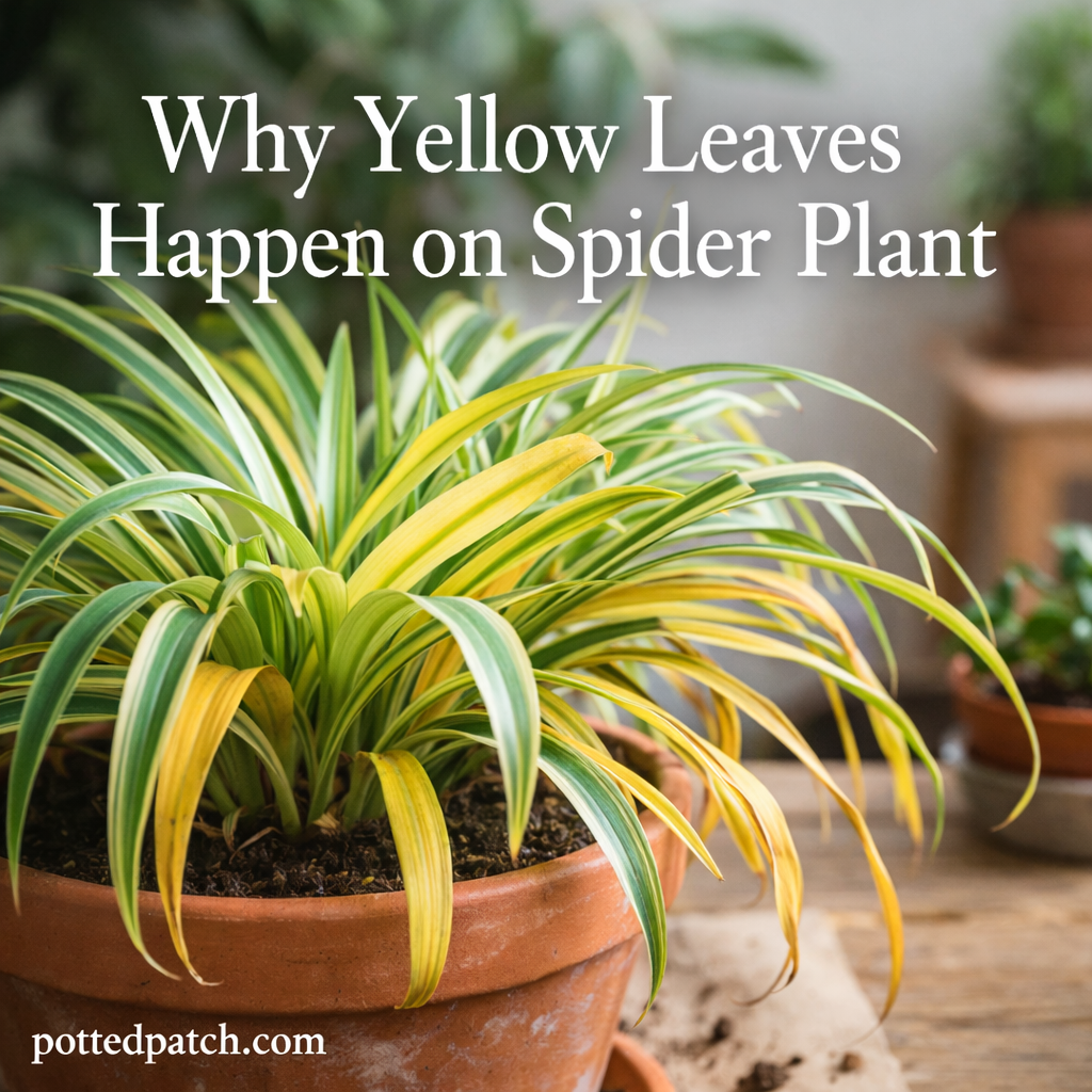 Why Yellow Leaves Happen on Spider Plant